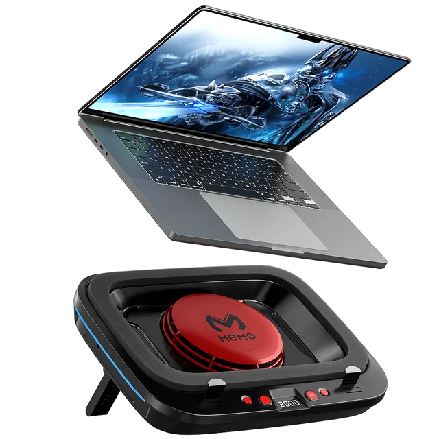 Laptop Cooling Pad Laptop Coolers for Computer PC Notebook Gaming Laptop Fan Height Adjustable Laptop Cooling Stand