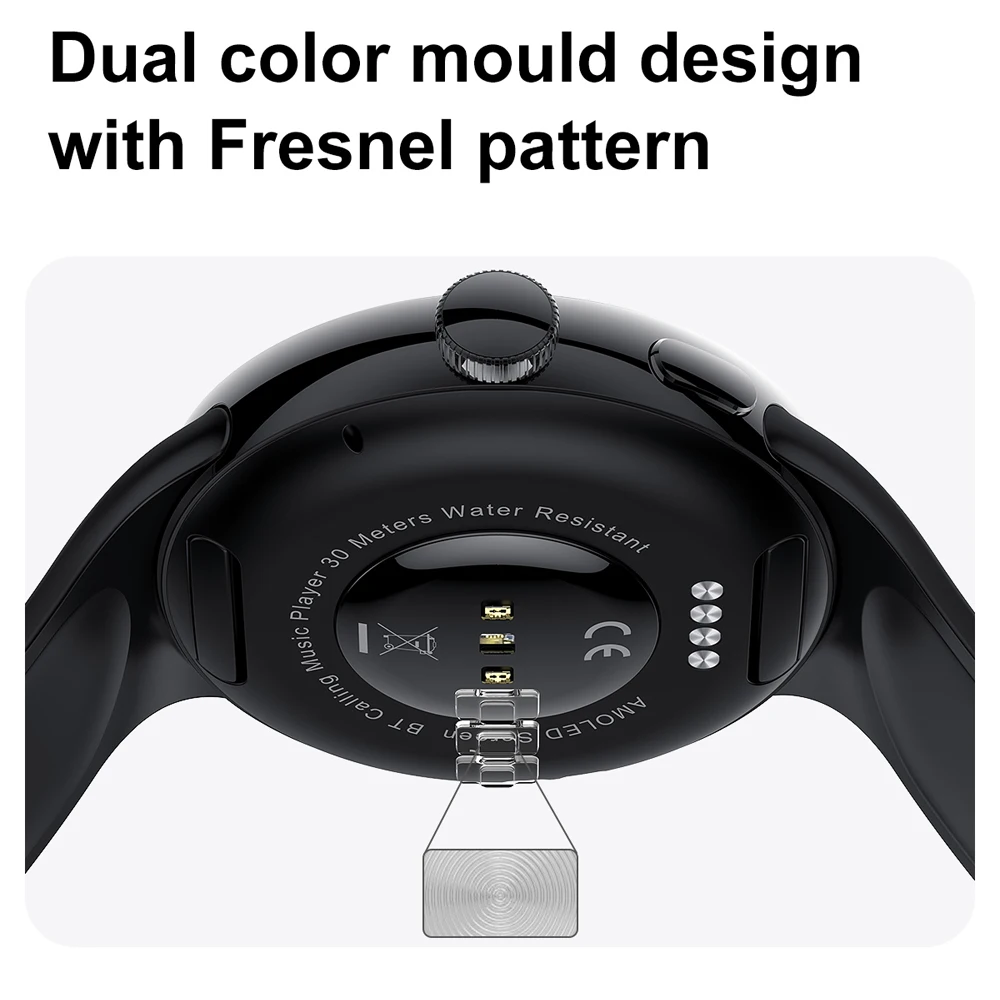LA24 Ʈ ġ 1.3 ġ ȭ 360*360 IP68  AI  ýƮ  Smartwatch  ȭ PK Google Pixel ð