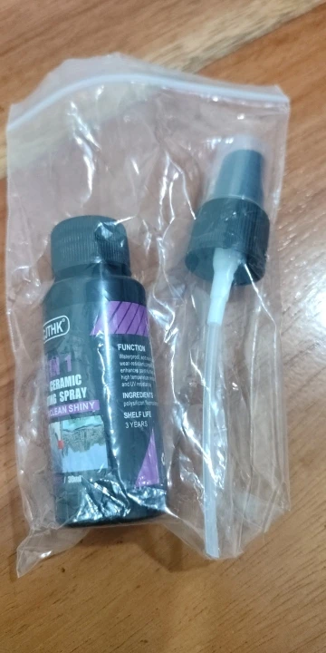 Revestimento Líquido Nano Cerâmico Para Carro 3 em 1 - Cristalização, Proteção e Brilho da Pintura photo review