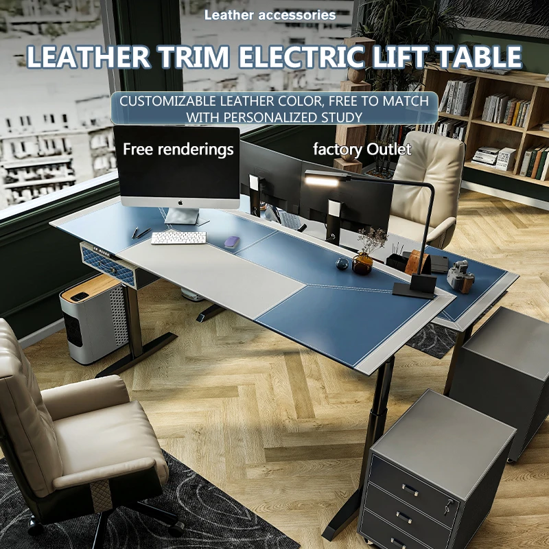 

Electric lift table desktop computer desk soho studio workbench standing desk