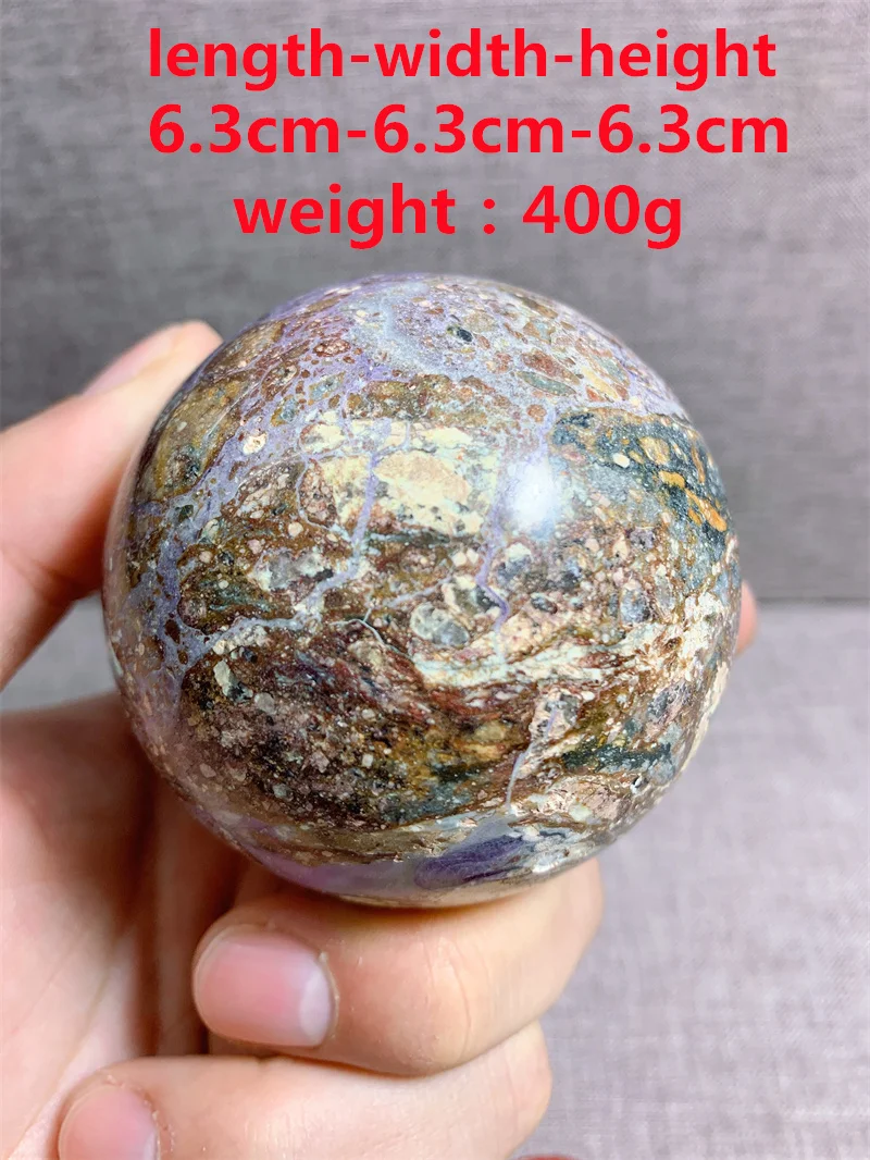 

Natural Fluorite Root Spere Free Form Tumble Slab Crystal Mineral Madagascar Healing Palm Workmanship Ornament Carving Chip