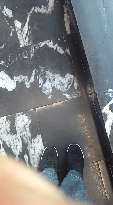 Zapatos informales para mujer, zapatos planos de malla transpirables a la moda, calzado blanco para mujer photo review