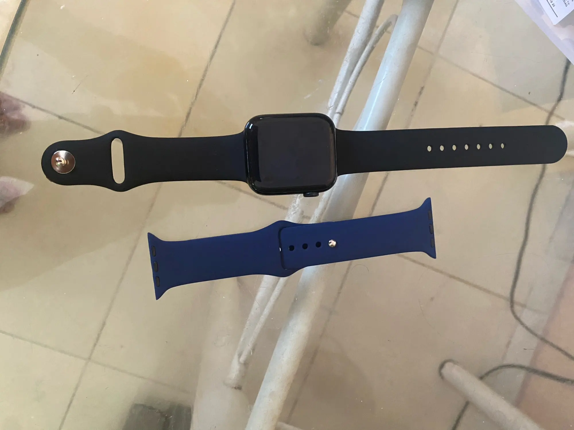 Silicone Band For Apple Watch strap 44mm 45mm 40mm 41mm 42-38mm 45 mm sport bracelet iwatch series 8 7 6 5 4 3 SE 9 Ultra 2 49mm photo review
