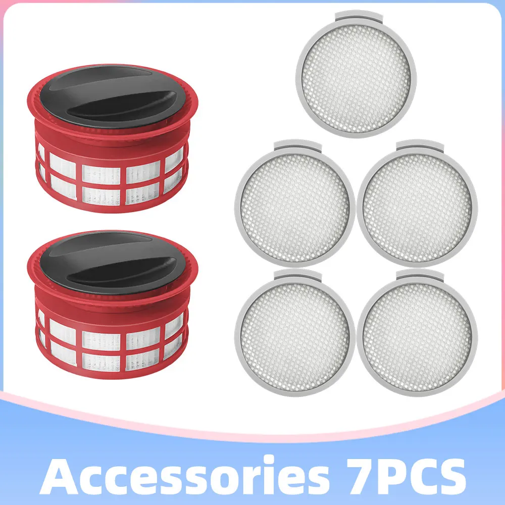

Compatible for Roborock H7 Handheld Vacuum Cleaner Spare Part Front Cotton Filter and Rear Hepa Filter Replenished Accessory