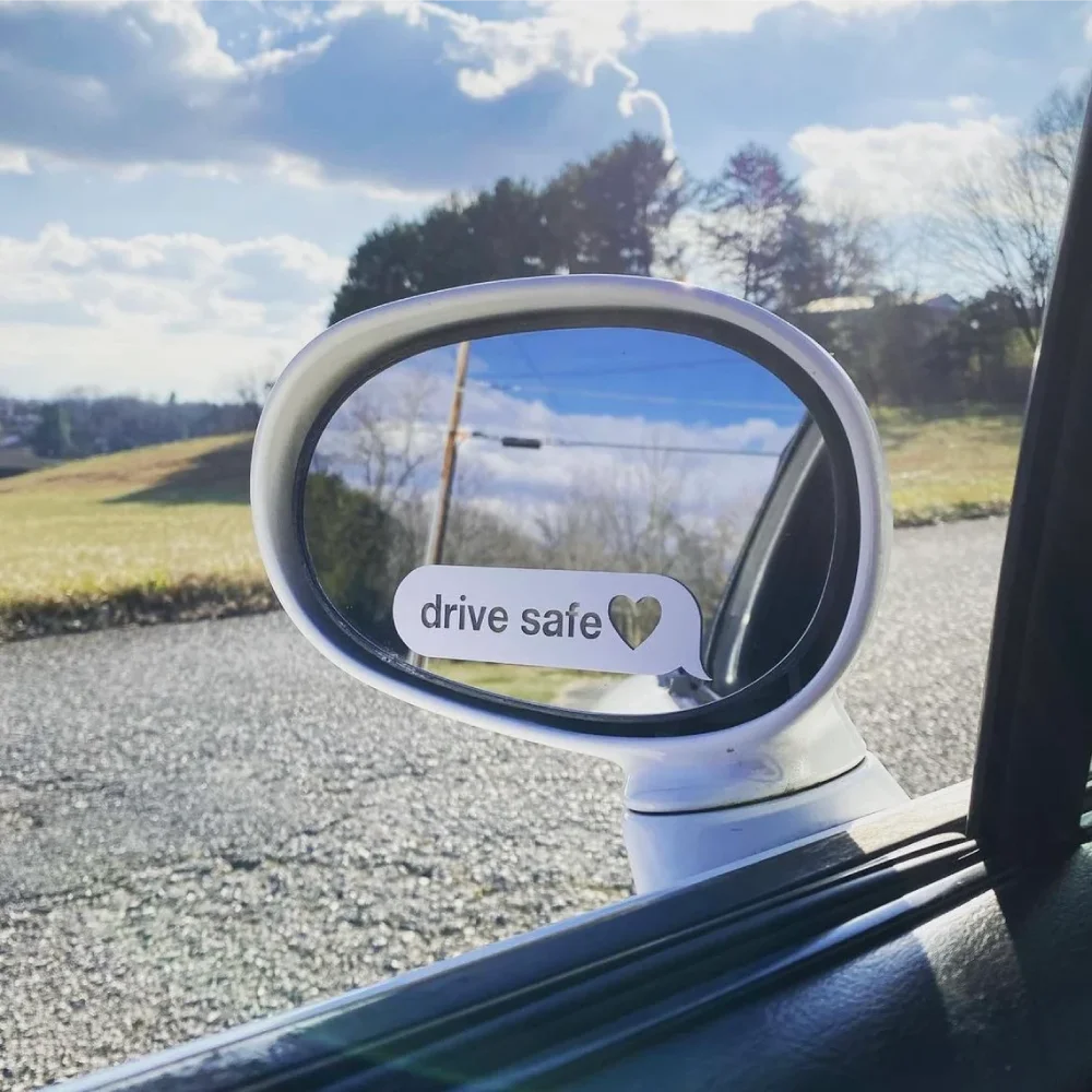 Drive Safe, Love You Rearview Decal Vinyl Decal Mirror Decals Rear View