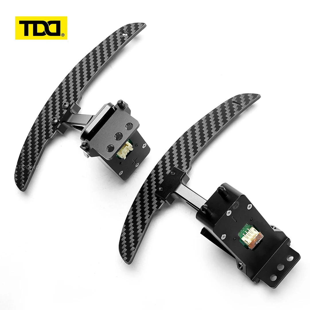 포르쉐 718 카이맨 gt4 991 파나메라 971 911 997 스티어링 휠용 TDD 카본 파이버 마그네틱 패들 시프터
