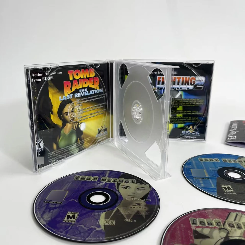 피어 이펙트 시리즈 호러 게임 PS1 카피 디스크 (수동 케이스 포함) 4개 CD 잠금 해제 직접 읽기 콘솔 레트로  비디오-Freehip.co.kr