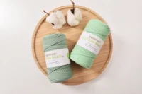 KNOTITUDE 3mm Macrame Braid Cotton Cord 109Yards Pure Cotton Rope for Bracelet Knots,  DIY Craft Making 2