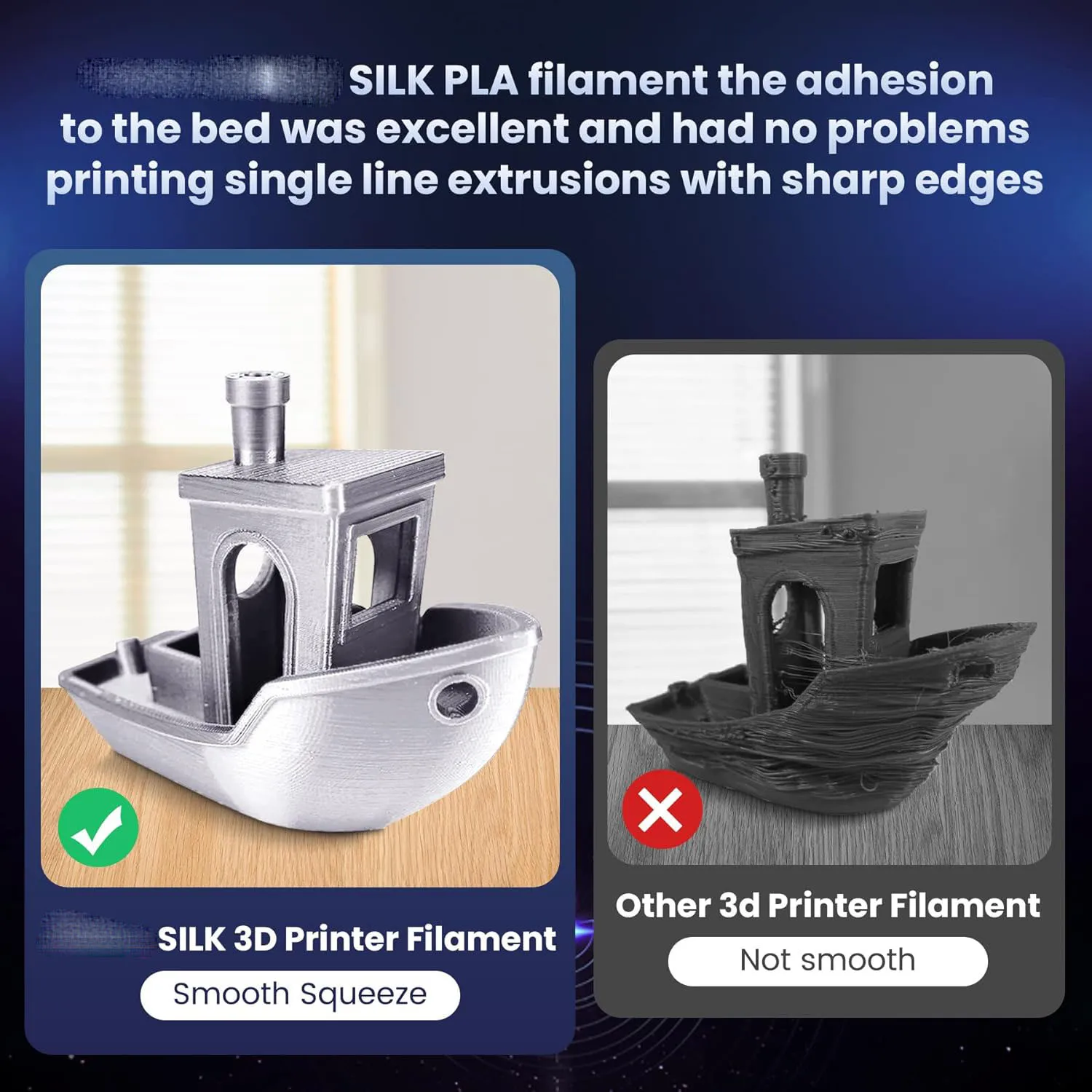 실크 실버 PLA 필라멘트 1.75mm 3D 프린팅 필라멘트 1kg 스풀 3D 프린터 재료 광택이 나는 실키 샤이니 메탈릭 메탈 실크