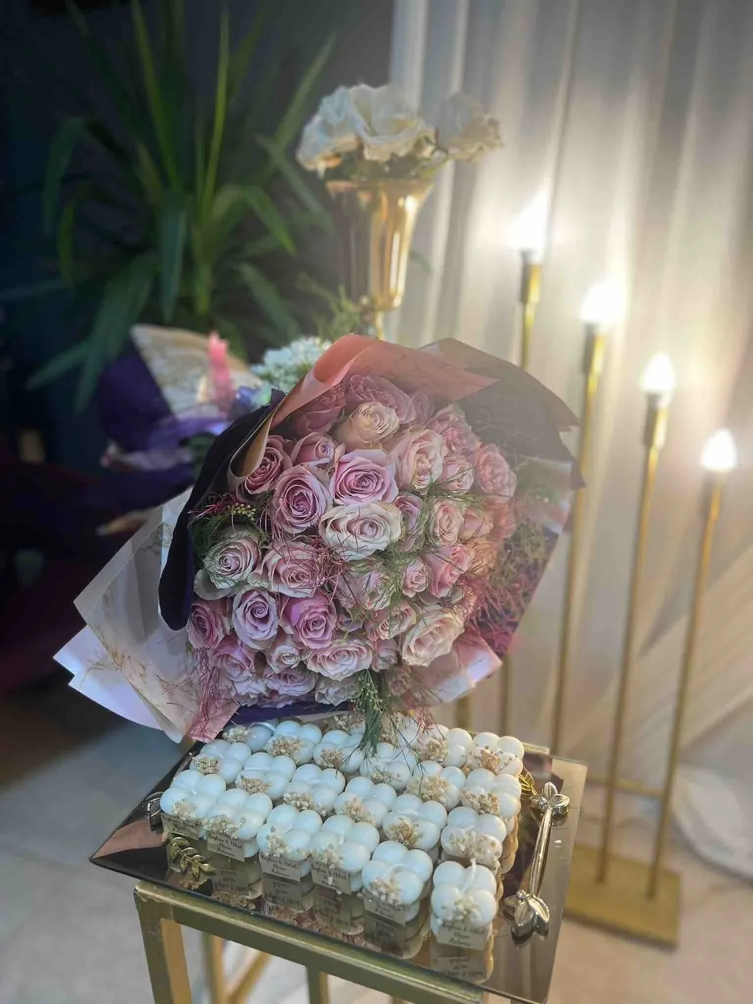 Customizable Wedding Candle Favors,Wedding Gift For Guests,wedding favors for guests,Baptism Gift Box Set, Bridesmaid Candle, Flower Candle, Babyshower Gift, Aroma Candle Souvenir Gift Box For Baby Shower Bridal Shower 3 A612a7c6ba8a34dddad006aaccd109975E