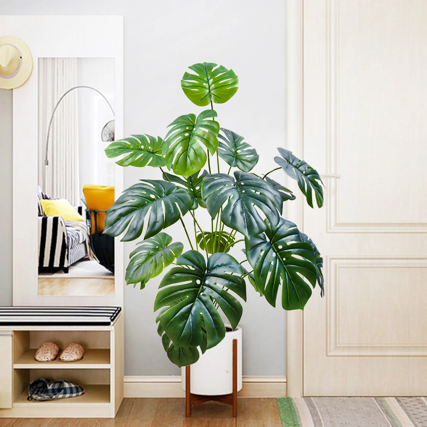 Ornamental Artificial Monstera Plant