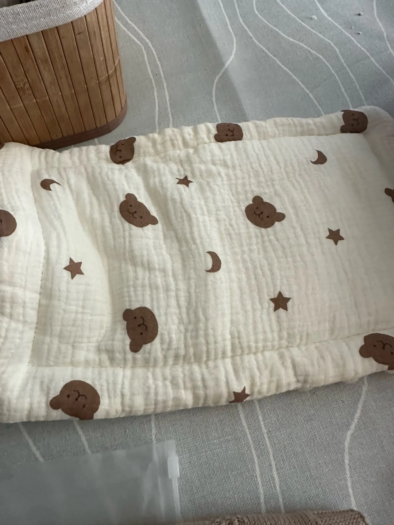 Baby pillow 0-6-12 months baby comfort bean velvet pillow four seasons general infant pillow photo review