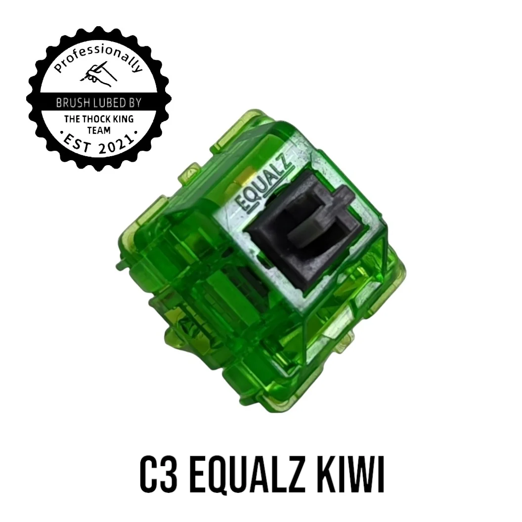 Interruttori lineari C3 EQUALZ Tangerine Premium lubrificati e filmati (confezione da 10) - Italia Interruttori lineari C3 EQUALZ Tangerine Premium lubrificati e filmati (confezione da 10) - Italia