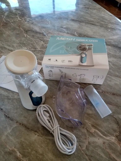 KIUZOU® Handheld Mesh Nebulizer Ultimate 2x Silent Inhaler photo review
