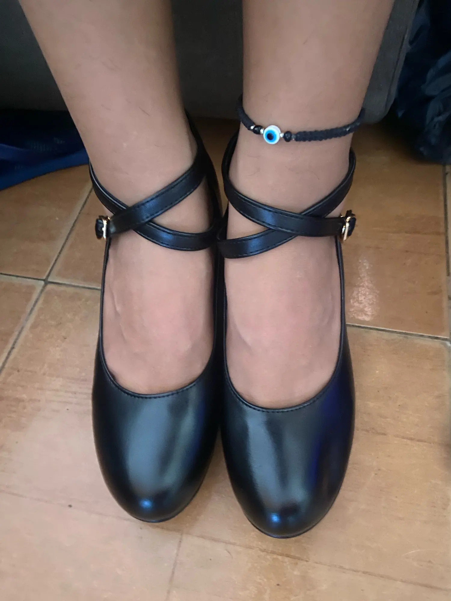 Gladiator Pumps Women Genuine Leather Shoes photo review