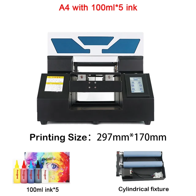 Procolored Uv Printer A3 Printer A4 For Phone Case Glass Acrylic Multifunction A3 Flatbed Printing Machine For T Shirt Pants - Printers - AliExpress