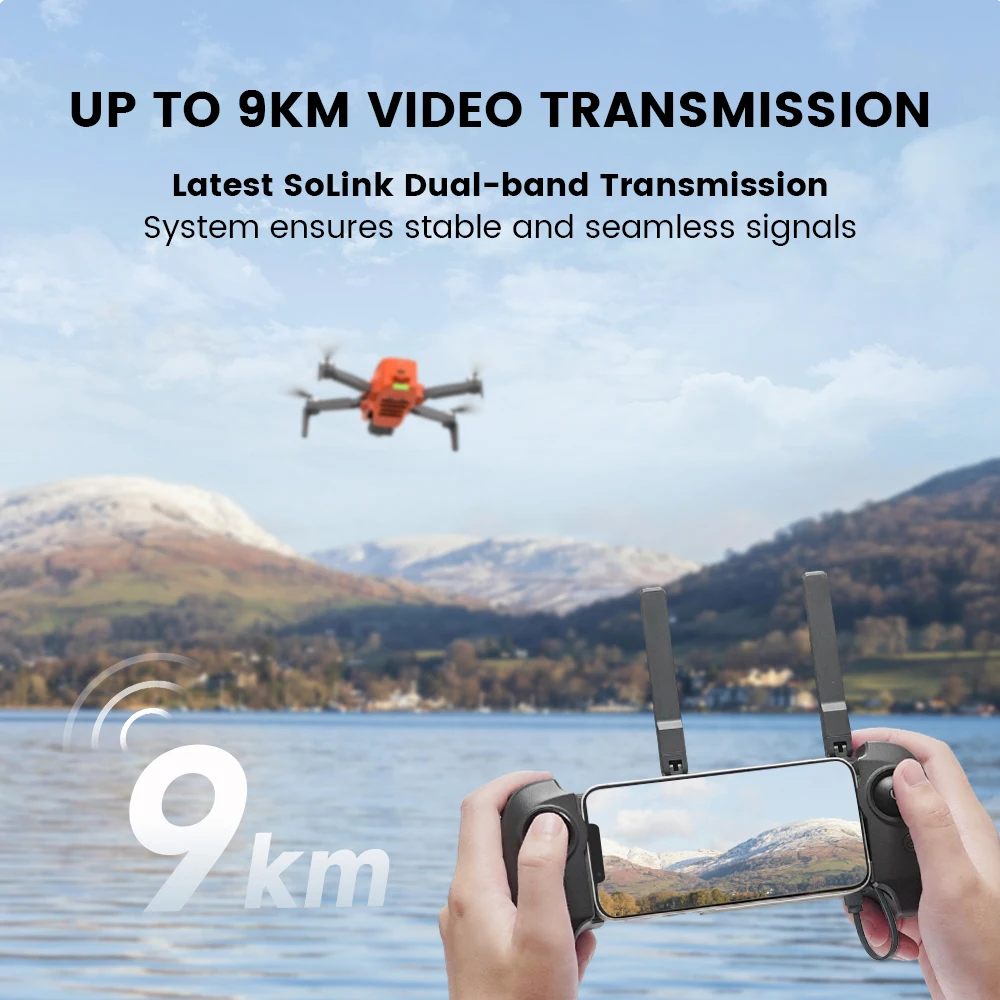 FIMI MINI 3-Dron 4K con seguimiento inteligente, cuadricóptero con súper vídeo nocturno AI, alcance de 9km, cardán de 3 ejes, 249g, diseño ultraligero, nuevo superventas drone profesional mini drone profesional Sony 48