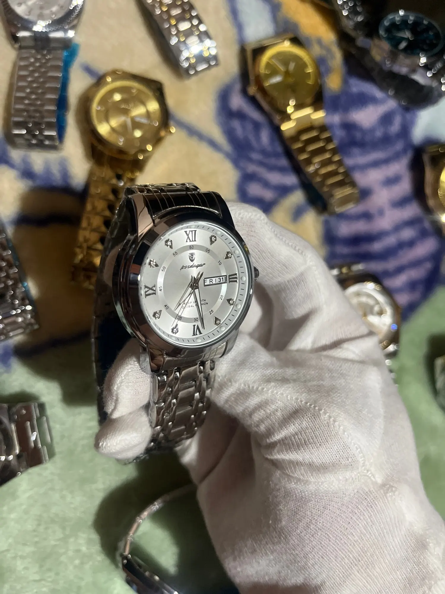 POEDAGAR Luxury Watch for Men photo review