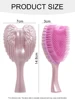 Professional Mini Angel Detangling Tangle Hairbrush Comb Anti-static Hair Brush Women Massage Combs For Salon Hairdressing Tools 6