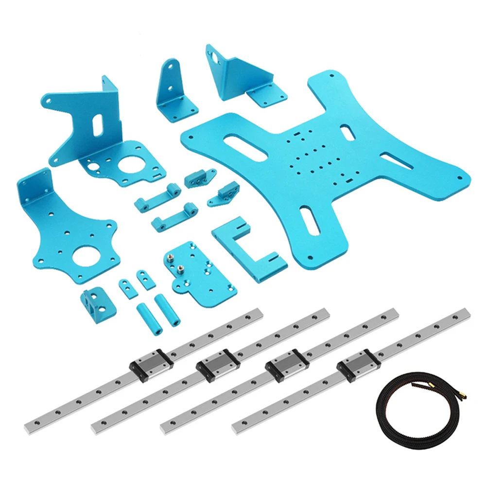 

Upgrade kit BLV Ender 3 Pro 3d printer including Gates X/Ybelts screws and aluminum plates Brand Linear Rails 3D Printer Parts