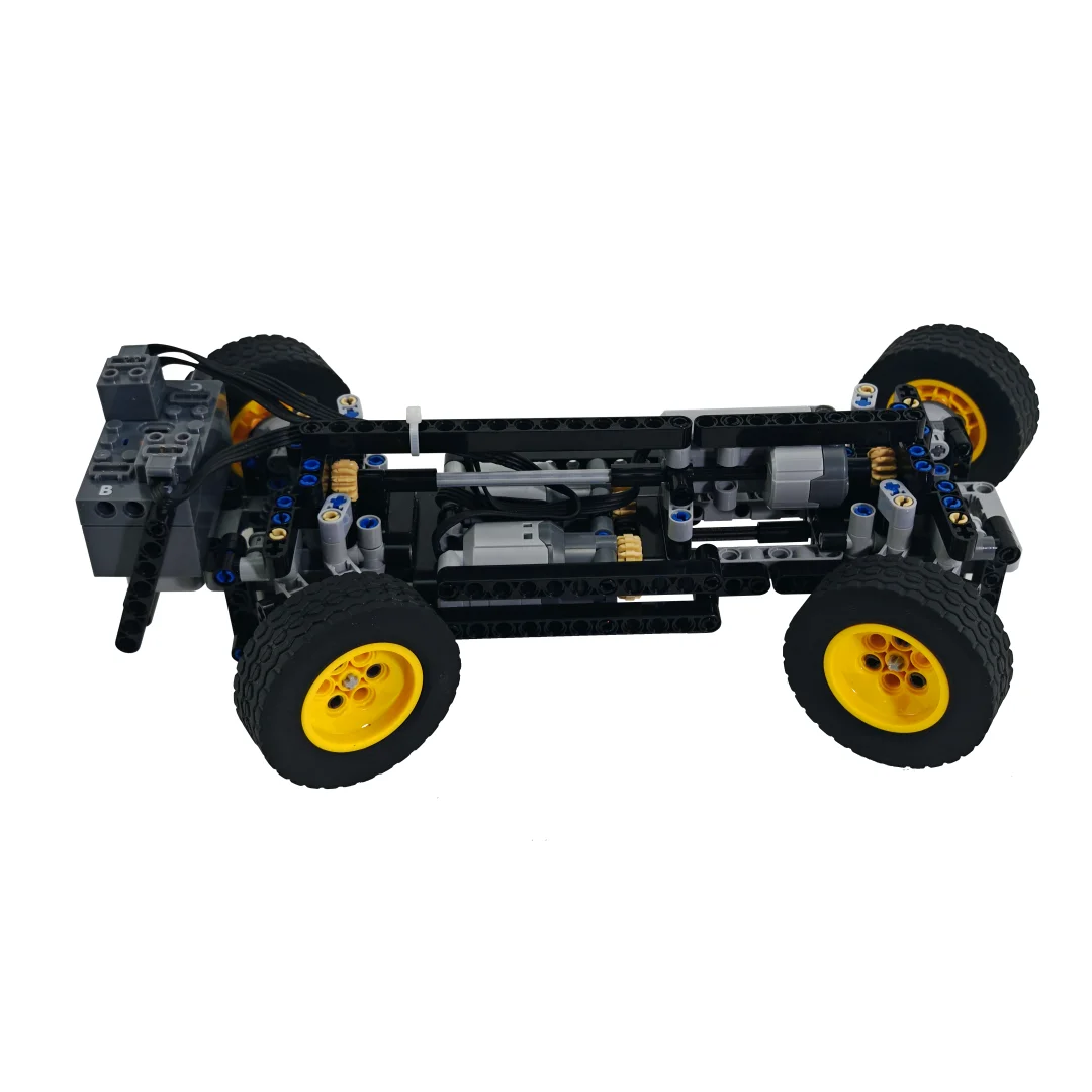 Elektronik Drift Racing Auto Technische Bausteine DIY High Speed Roadster Allrad Lenkung Suspension Modell Spielzeug Geschenke – Detail 12