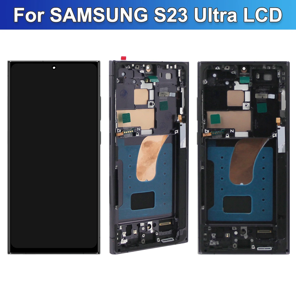 Ƹ S23 Ʈ ũ, Ｚ  S23 Ʈ 5G LCD ÷, S918 S918B S918U ġ ũ ü,  , 6.67 ġ