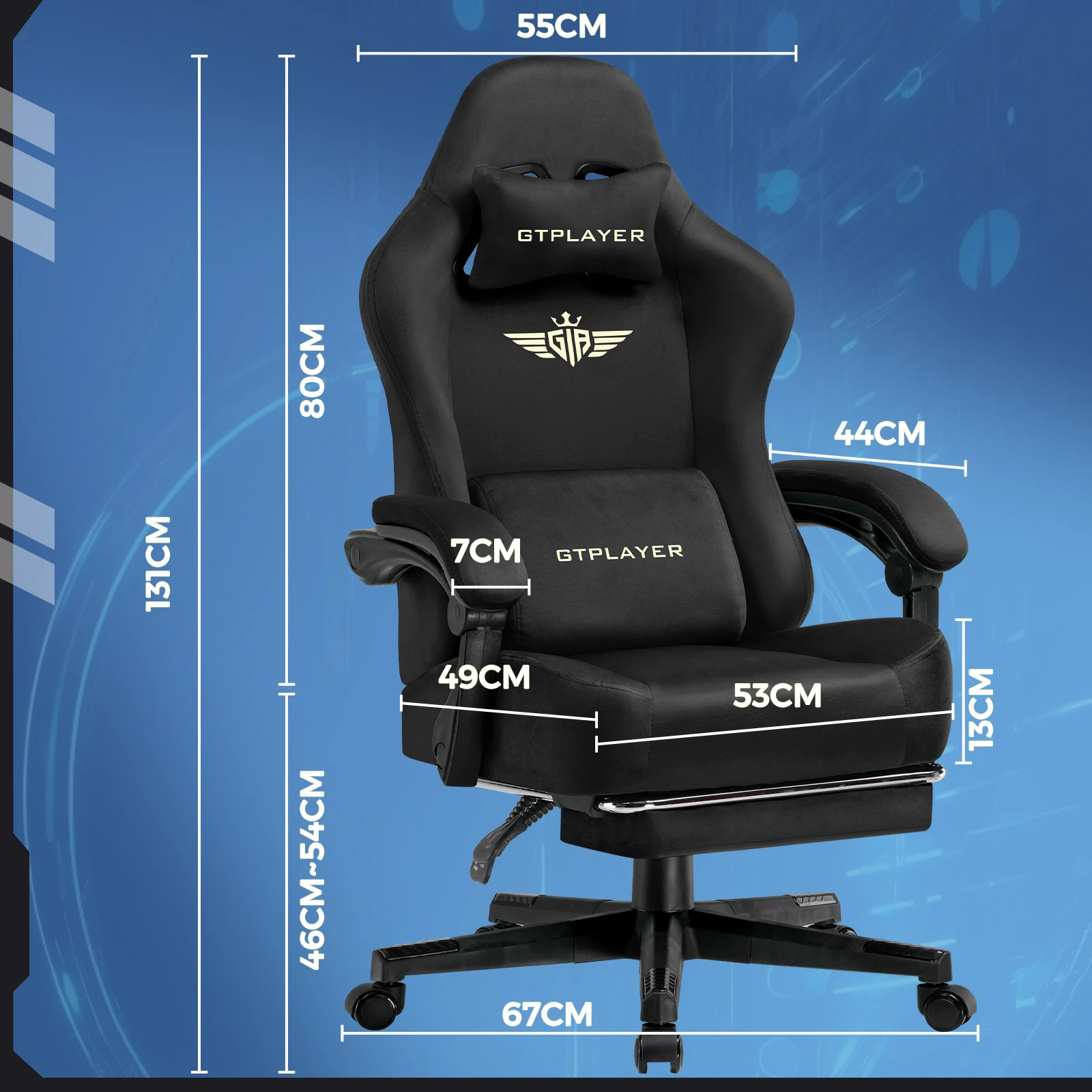 GTPLAYER Gaming chair Breathable Office Chair Office Chair