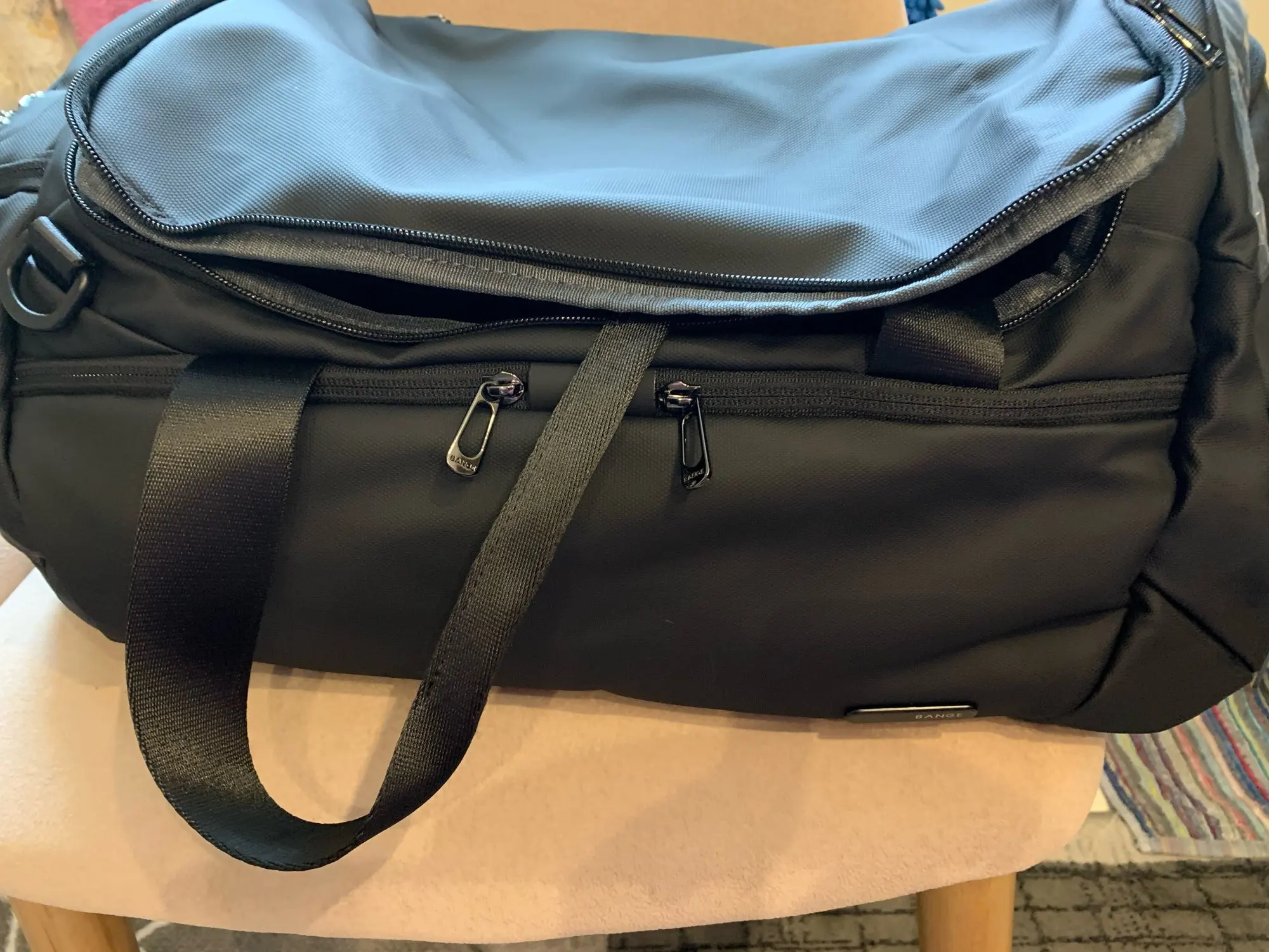 Gym Clothes Bag Backpack With Wet Compartment Traveler Duffle Bag