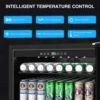 24'' Inch Under Counter/Freestanding Beverage Refrigerator Cooler Fridge Frost-Free Stainless Steel Beverage Cooler 190 Cans 4