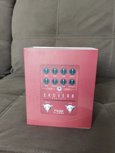 FLAMMA FS22 Ekoverb Dual Reverb Delay Pedal with Freeze and Trail