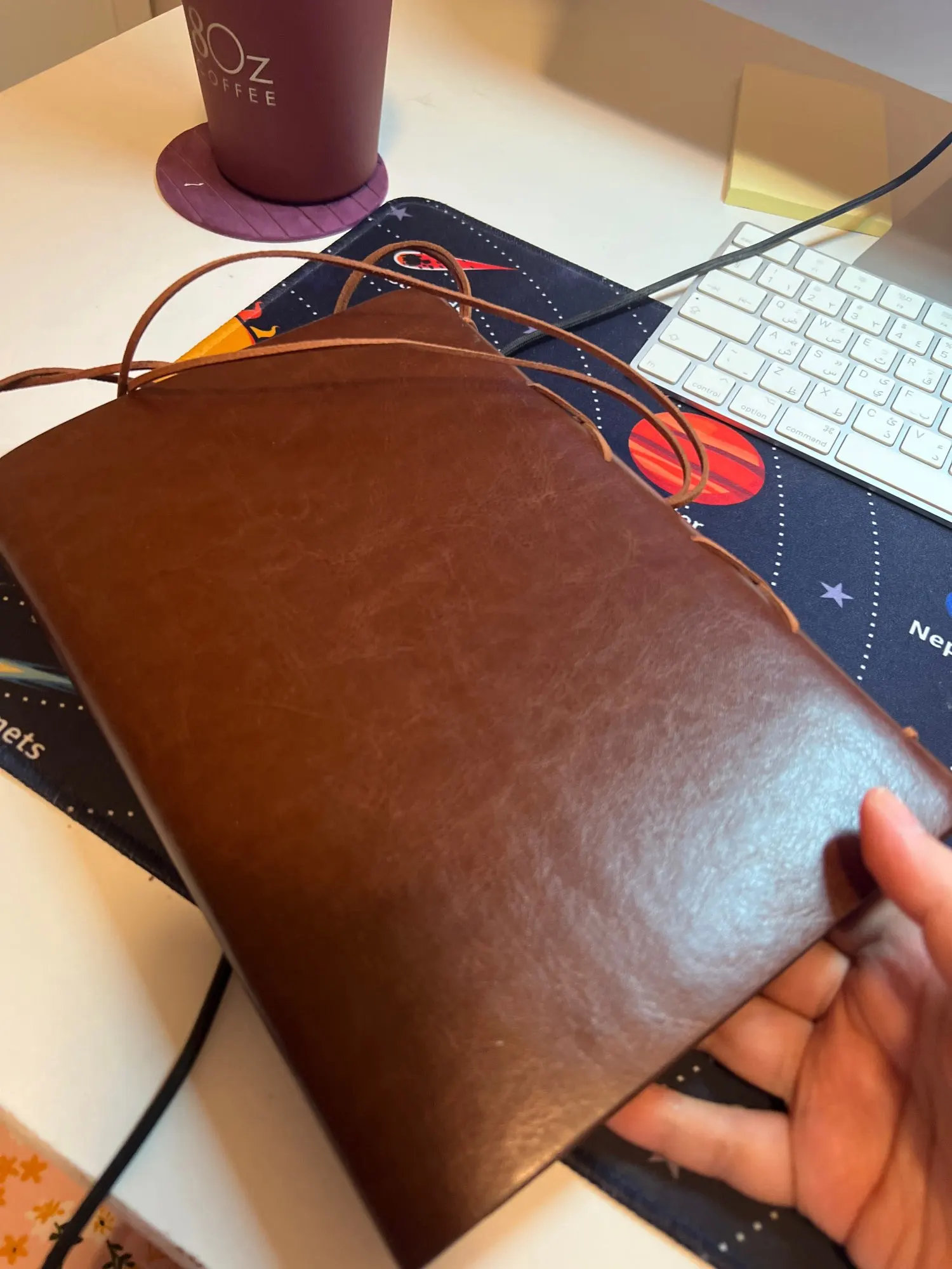 Journal de l'explorateur - Carnet de voyage cuir marron