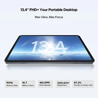Tablette DOOGEE Tab G6 Max Android 16 32 Go + 256 Go, écran 13,4'' 90 Hz, batterie 11000 mAh, ultra-fine 7,7 mm, UNISOC T7280, Widevine L1 3