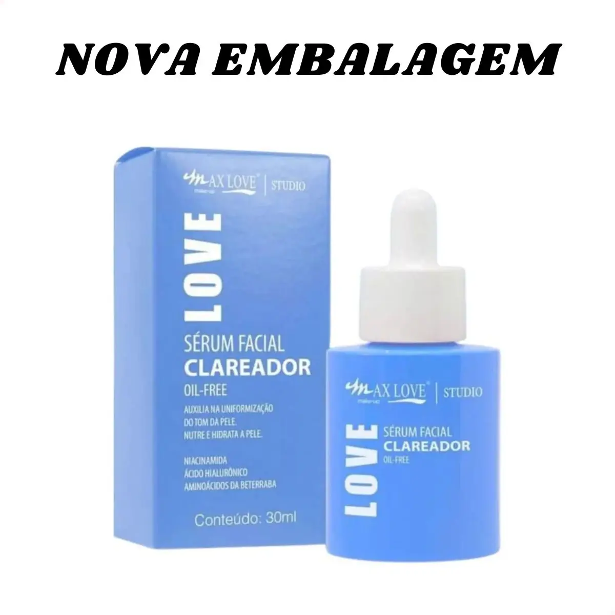 Sérum Facial Clareador - Max Love 2