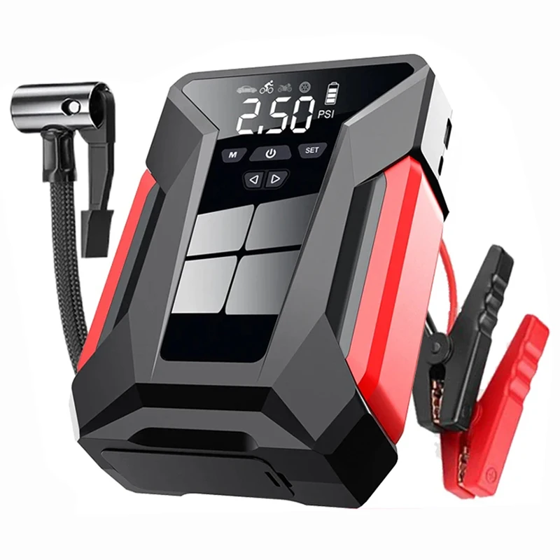 CarJumpStarterBatteryPortablePowerBank12V28000mAhEmergency