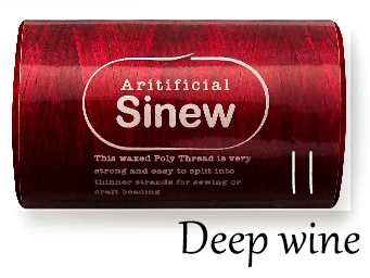 Durable 700ft Artificial SINEW Thread for Crafting & Outdoor Projects
