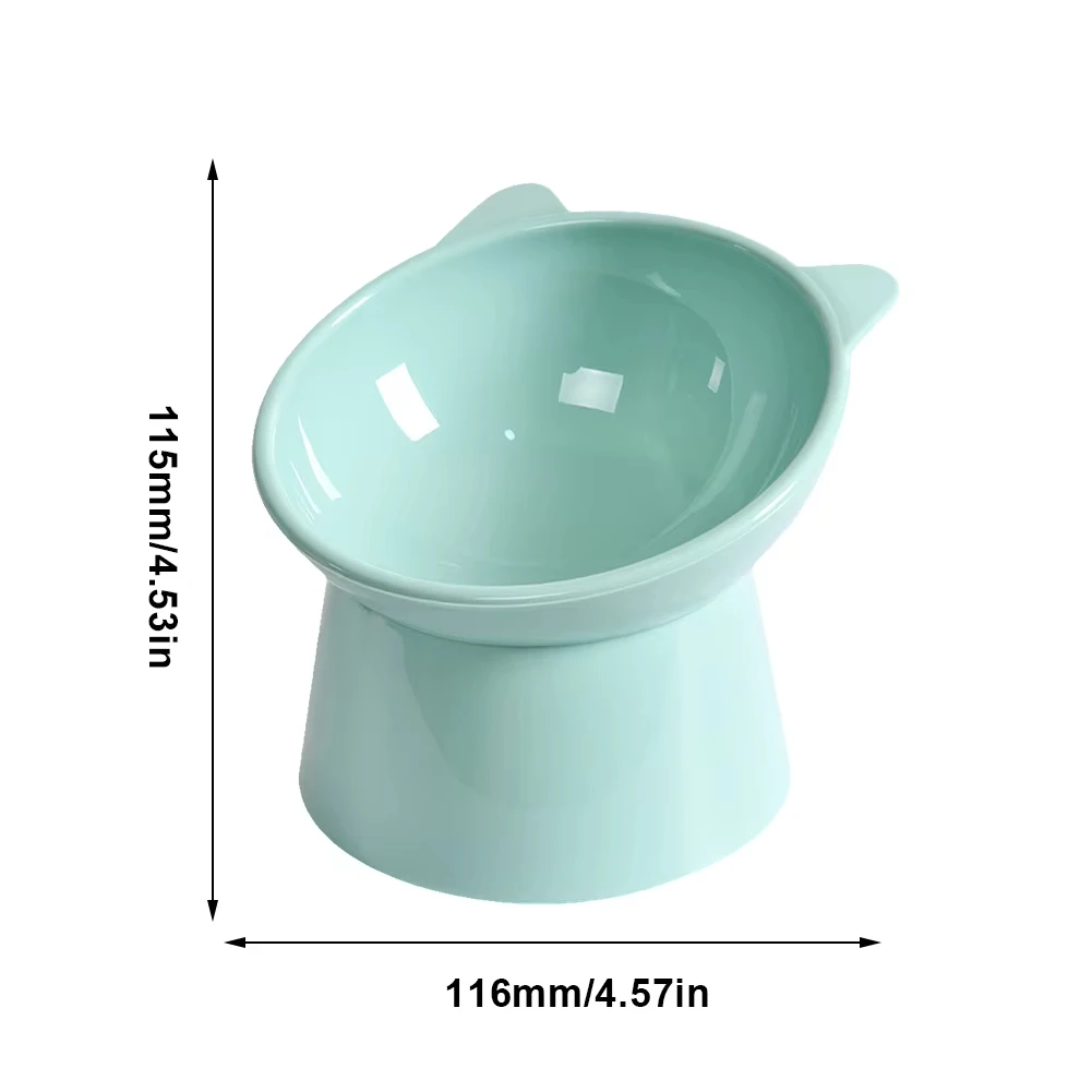 Tilted Cat Food Bowl Elevated Ergonomic Food Dish Anti Vomiting Raised Non Slip for Cats Dogs pet food bowls pet food bowl pet feeding bowls
