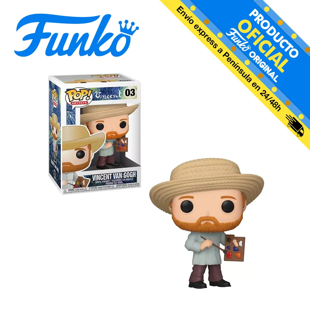 Funko Pop Vincent Van Gogh | Funko Pop Van Gogh | Artists Funko Pop 45252 03 - Aliexpress