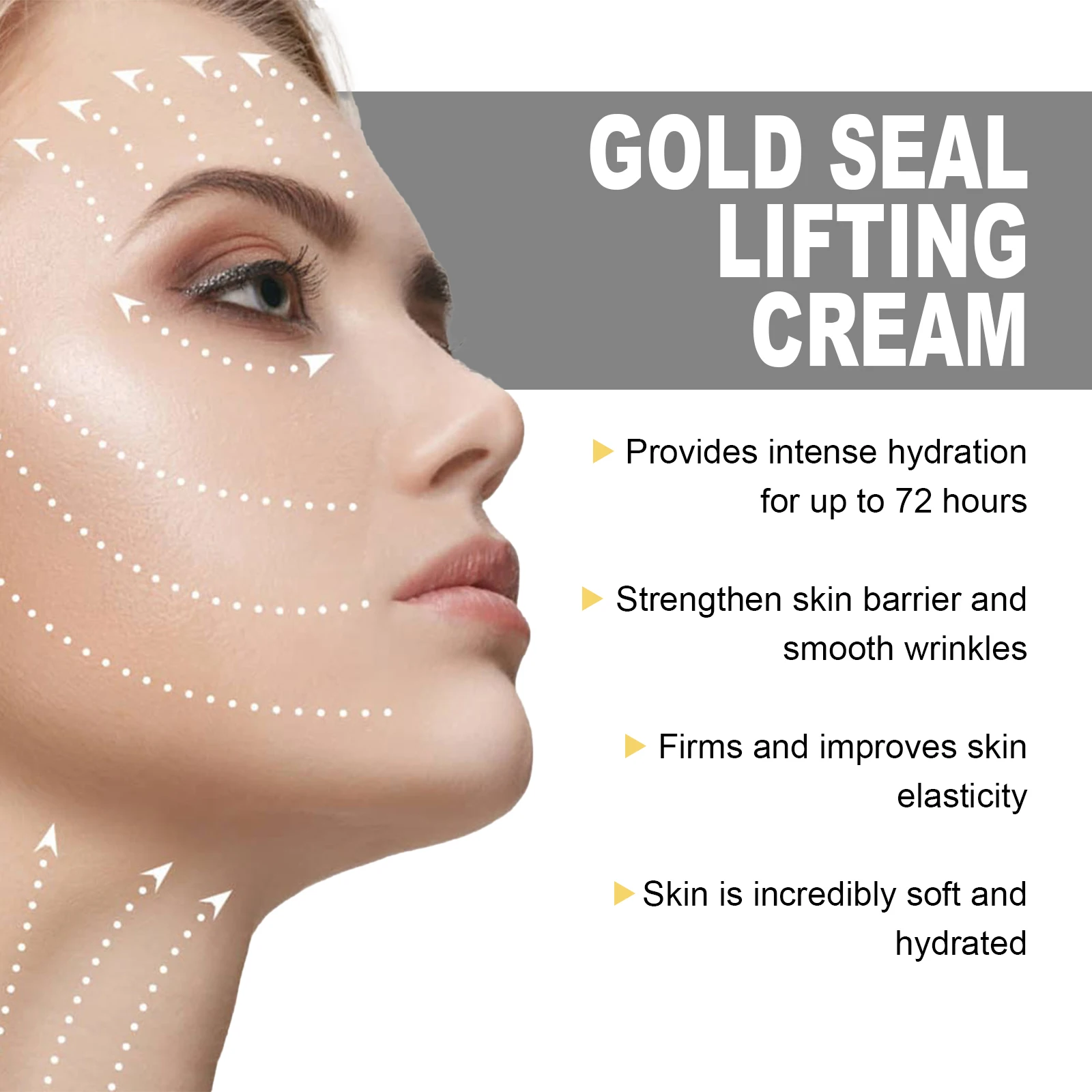 Hoygi Lifting Face Cream Fade Fine Lines Brightening Skin Tone Wrinkle Removal Tightening Reduce Dryness Smoothing Face Cream