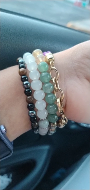 Home 41 Triple Protection Bracelet: Tiger’s Eye, Obsidian & Hematite photo review