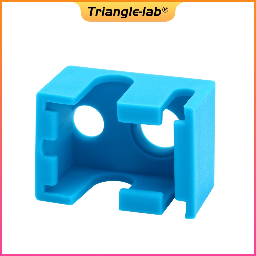 Trianglelab-silicone Aquecedor Bloco Meias v6 Meias para Heatblock Pt100 Dragão Hotend Bico Super Alta Qualidade Cartucho c - Imagem 4