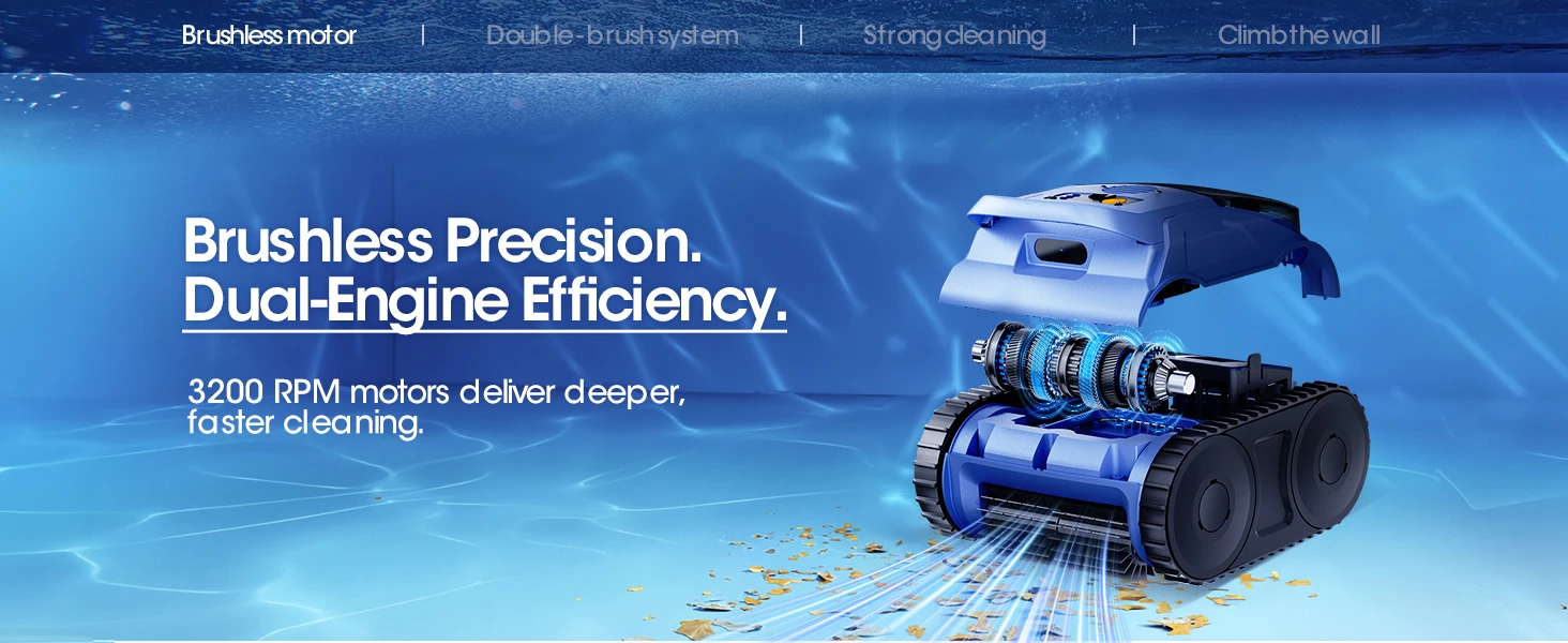 robot vacuum underwater