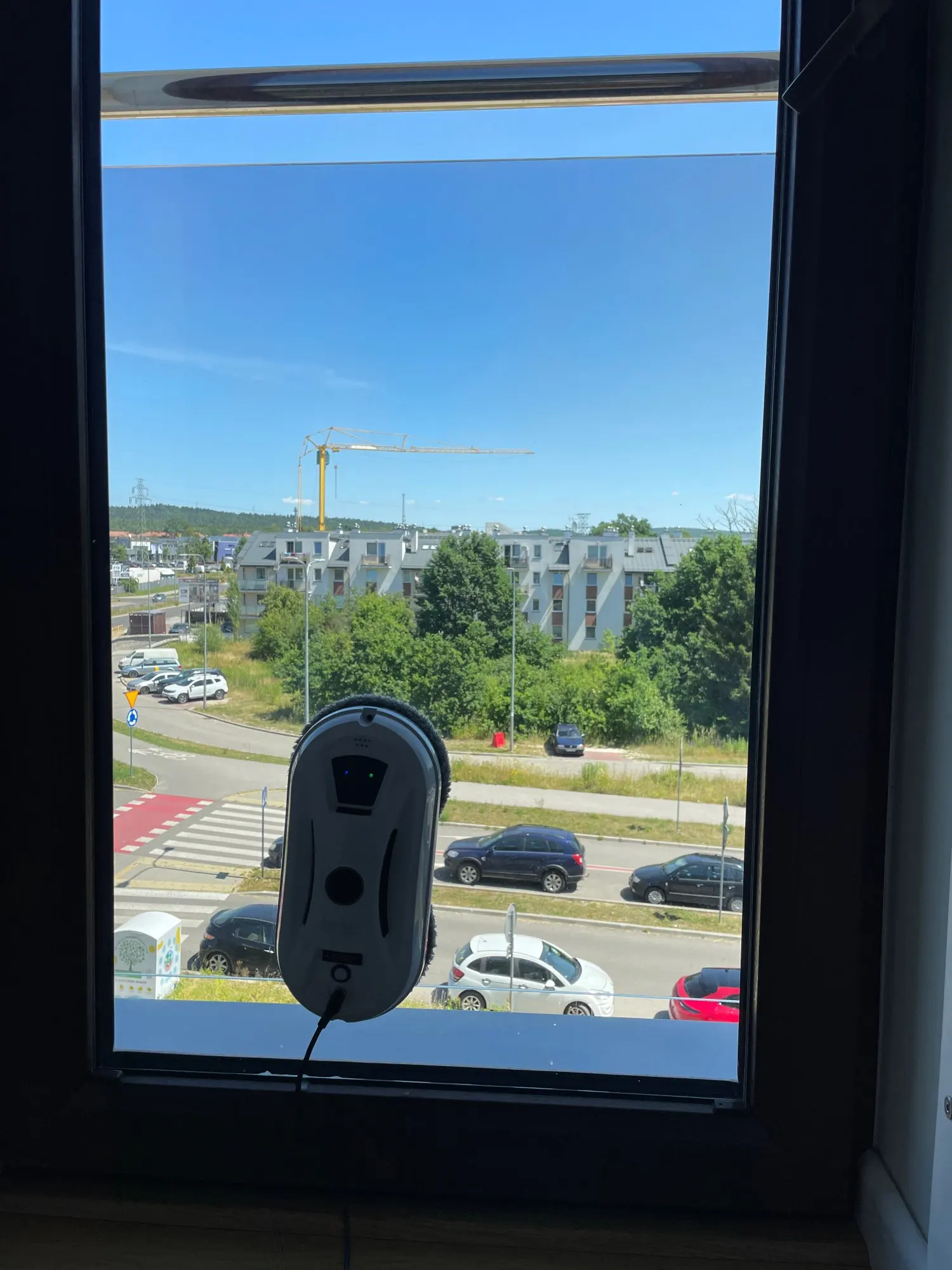 Window Robot Vacuum Cleaner Auto Working Electric Glass Limpiacristales Remote Control For Home photo review