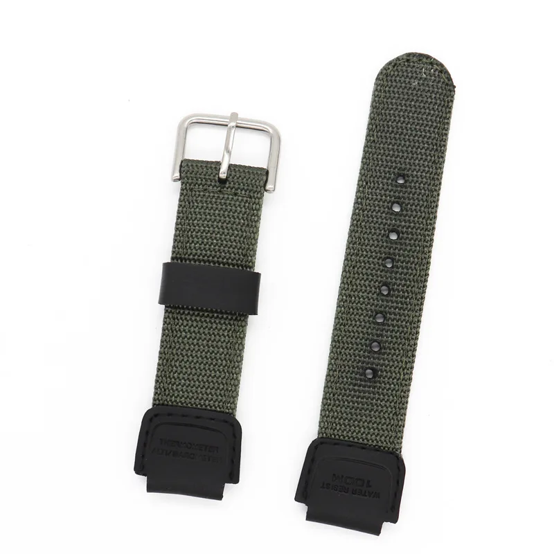 Traspirante Nylon Watch Band Strap Per Casio G-Shock Dw5600 Dw-5610 Gx-56Bb Gxw-56 Gx56Bb Gxw56 Ga100 Ga-110 Gd100/110 Ga-400