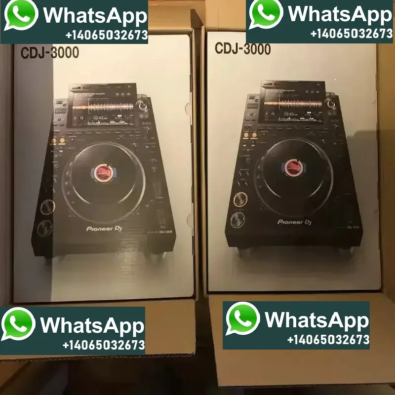 

100% Оптовая цена Pioneer DJ CDJ 3000 пара Dj Мультиплеер CDj 3000