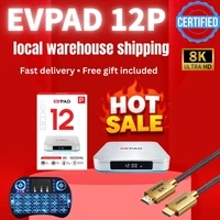 [Официальный магазин] EVPAD 12P 2026 EV PAD Android TV Box yibo 4GB64GB лучшая телеприставка горячая в Корее Япония США SG CA UK Au форма 11P