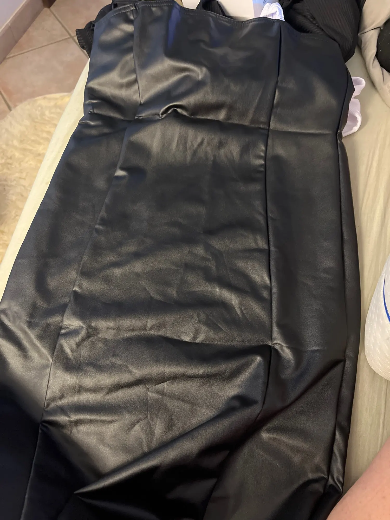 Elegant Black Strapless Bodycon Mini - Perfect Party Dress photo review