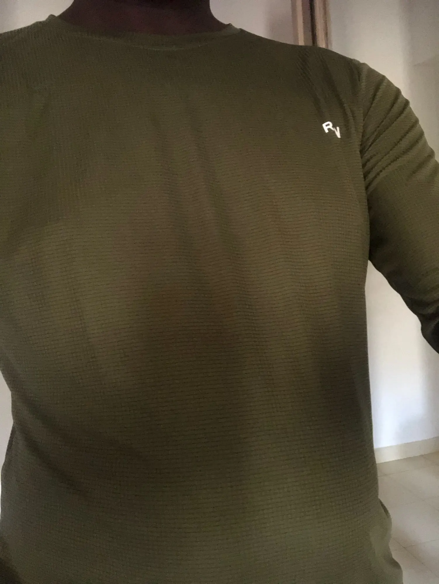 Summer Ice Silk Long Sleeve T-Shirt for Men photo review