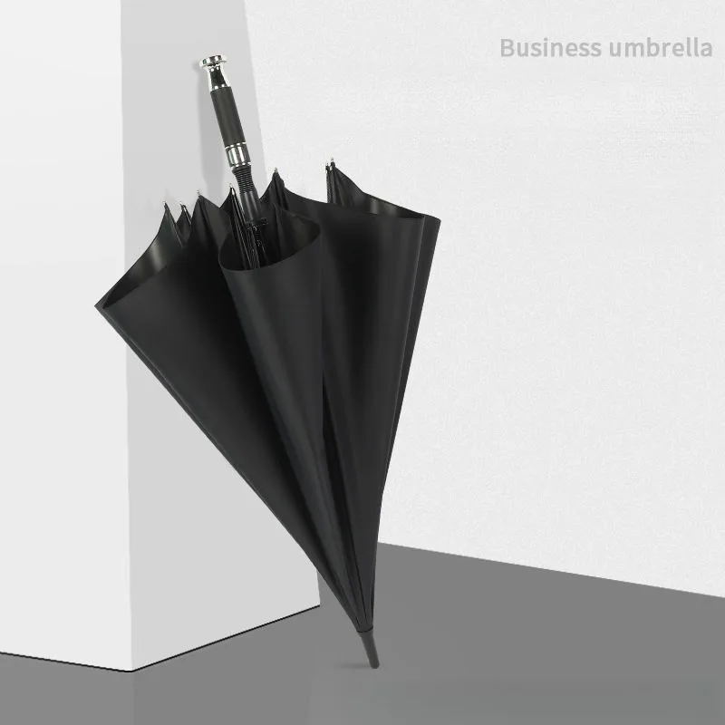 For Rolls-Royce Bentley Tesla Luxury Cars Gift Advertising Umbrella Vinyl Sun Protection Long Handle Golf Car Umbrella