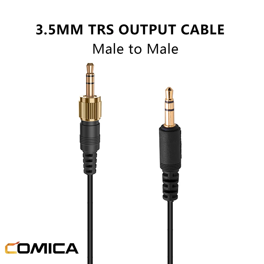 CVM-DL-CPX 3.5mm TRS-TRS Audio Output Cable Microphone Sound Output Wire With Lo