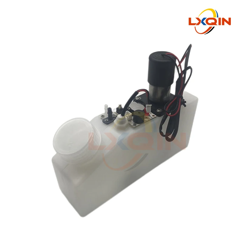 Lxqin uv Eco 500ml Tanque de Tinta com Agitação Misturador Nível Sensor Alarme para Impressora Dtf Tinta Branca Sub Cartucho de Tinta a Granel Ciss - Imagem 2